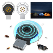 Load image into Gallery viewer, Multi-Functional Intelligent Ultrasonic Mosquito Repellent Portable USB Electronic Home Car Rat And Insect Repellent Device