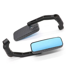 Load image into Gallery viewer, Pair Adjustable Motorcycle Side Mirror Anti-Glare Rearview Mirror With 8mm/ 10mm Threads For Honda Kawasaki Suzuki