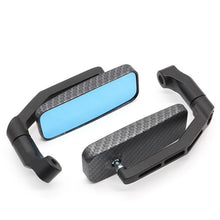 Load image into Gallery viewer, Pair Adjustable Motorcycle Side Mirror Anti-Glare Rearview Mirror With 8mm/ 10mm Threads For Honda Kawasaki Suzuki