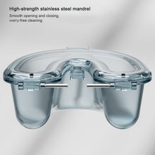 Load image into Gallery viewer, Invisible Braces Storage Box Portable Orthodontic Appliance Transparent Soaking Box Dentures Steel Teeth Denture Storage Box