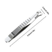 Load image into Gallery viewer, Stainless Steel Manual Nose Hair Trimmer Male Nose Hair Shaving Cleaning Device Nose Hair Trimmer Sweat Hair Trimmer
