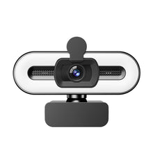 Load image into Gallery viewer, Full HD 1080P 2K 4K Webcam PC Laptop Auto Focus Webcam Live Streaming Flexible with Microphone Live Broadcast and Light