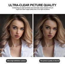 Load image into Gallery viewer, Full HD 1080P 2K 4K Webcam PC Laptop Auto Focus Webcam Live Streaming Flexible with Microphone Live Broadcast and Light