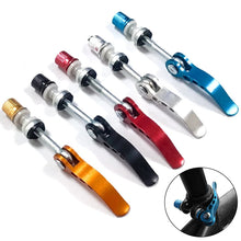 Load image into Gallery viewer, Universal Mountain Bicycle Quick Release Seatpost Clamp Bike Seat Post Tube Clamp Lock Seat Tube Clamp Screw Seat Tube Clip for Road MTB Bike