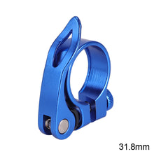 Load image into Gallery viewer, Super Light Bicycle Seat Post Clamp CNC Alloy Saddle Seat Post Clamp Titanium for 27.2/30.8/31.6mm Mountain Bike Seatpost