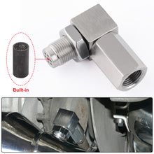 Load image into Gallery viewer, Universal 90 Degree Design O2 Oxygen Sensor Adapter Extender Bung Extension Catalytic Converter O2 Oxygen Sensor Spacer For Off Road Vehicles