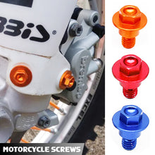 Load image into Gallery viewer, 6Pcs Motorcycle Front Fork Guard Bolt Screws For KTM FREERIDE SX SXF XC XCF EXC TRI EXCF XCW XCFW 85 125 150 250 350 450 525 530 2020-2021