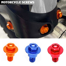 Load image into Gallery viewer, 6Pcs Motorcycle Front Fork Guard Bolt Screws For KTM FREERIDE SX SXF XC XCF EXC TRI EXCF XCW XCFW 85 125 150 250 350 450 525 530 2020-2021
