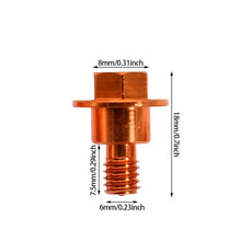 Load image into Gallery viewer, 6Pcs Motorcycle Front Fork Guard Bolt Screws For KTM FREERIDE SX SXF XC XCF EXC TRI EXCF XCW XCFW 85 125 150 250 350 450 525 530 2020-2021