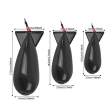 Load image into Gallery viewer, Fishing Rocket Feeder Spod Bomb Carp Fishing Rocket Feeder Float Lure Bait Holder Pellet Rocket Feeder Gear Accessories