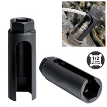 Load image into Gallery viewer, 22mm 1/2" Drive European Standard Car Oxygen Vacuum Lambda Sensor Removal Socket Kit CR-V Steel 8mm 16mm Slot Car Tools