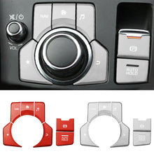 Load image into Gallery viewer, 2Pcs/7Pcs Aluminum Electronic Parking Brake Automatic Parking Button Cover For Mazda3 ATENZA CX-5 CX-4 CX-8 Right Hand Drive Mode