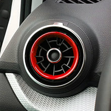 Load image into Gallery viewer, 4Pcs Car Air Outlet Cover Decoration Ring Stickers Decal Instruments for Audi A3 S3 Q2 2014-2020 Auto Interior Accessories