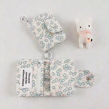 Load image into Gallery viewer, Korea Style Cartoon Fabric Card Holder Bags Mini Storage Pouch Keychain Pendant Charm