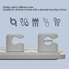 Load image into Gallery viewer, Magnetic Mouse Cable Wire Organizer Desktop Cable Clip Protector Cord Winder Row Plug Fixed USB Charging Line Holder Magnet
