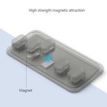 Load image into Gallery viewer, Magnetic Mouse Cable Wire Organizer Desktop Cable Clip Protector Cord Winder Row Plug Fixed USB Charging Line Holder Magnet