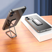 Load image into Gallery viewer, Metal Universal Finger Ring Phone Holder Stand Bracket Mini Phone Holder 360 Degree Rotating for Mobile Phone Pad Back Sticker