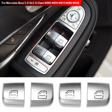 Load image into Gallery viewer, Car Master Passenger Door Window Switch Button Cover Cap Replacement For Mercedes Benz C E GLC S Class W205 W253 W213 W293 W222