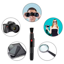 Load image into Gallery viewer, 3 in 1 Retractable Lens Cleaner Pen Dust Cleaner Brush For DSLR VCR DC Camera Lenses Filters Cleaning