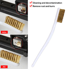 Load image into Gallery viewer, Copper 3D Printer Cleaner Tool Copper Wire Toothbrush Brush Handle For Ender 3 Nozzle Heater Block Hotend Cleaning Hot Bed Parts