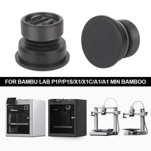 Load image into Gallery viewer, 4Pcs 3D Printer Anti Vibration Feet Pad Anti-slip Anti-Shock Dust-proof Rubber Foot Pad For Bambu Lab P1P/P1S/X1/X1C/A1/A1 min Bamboo