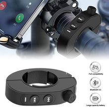 Load image into Gallery viewer, Motorcycle Handlebar Control Bluetooth Wireless Hands-free Calls Remote Control Bike Handlebar Media Contrl for Bicycle Car