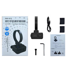 Load image into Gallery viewer, Motorcycle Handlebar Control Bluetooth Wireless Hands-free Calls Remote Control Bike Handlebar Media Contrl Type-C Waterproof
