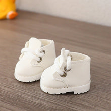 Load image into Gallery viewer, For LABUBU PU Leather Shoes Suitable for 17cm Cotton Dolls Shoes Boots Toys Casual Sports Shoes Dolls Accessories DIY Doll Toys