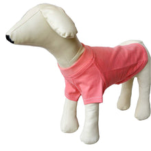 Load image into Gallery viewer, L-2XL Solid Color Dog T-Shirt Summer Cotton Dog Vest Breathable Soft Shirt for Small Medium Large Dogs
