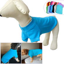 Load image into Gallery viewer, 2XL-4XL Solid Color Dog T-Shirt Summer Cotton Dog Vest Breathable Soft Shirt for Small Medium Large Dogs