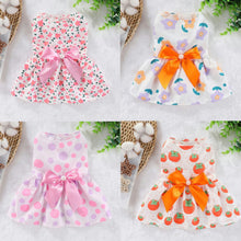 Load image into Gallery viewer, Spring Summer Cat Princess Dress Pet Sunflower Skirts Pet Clothes Comfortable Soft Puppuy Dogs Cats Dress