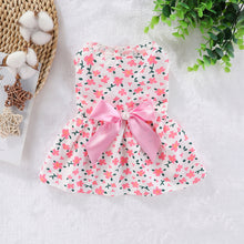 Load image into Gallery viewer, Spring Summer Cat Princess Dress Pet Sunflower Skirts Pet Clothes Comfortable Soft Puppuy Dogs Cats Dress
