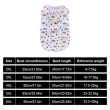 Load image into Gallery viewer, Spring Summer Pet Puppy Dog Cat Breathable Soft Vest Skirt Teddy for Medium Large Dogs Cats Clothes Pet Supplies