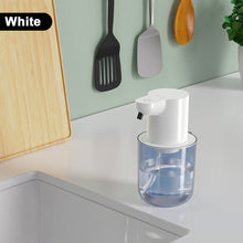 Load image into Gallery viewer, 400ML Automatic Foam Soap Dispenser Smart Bathroom Shampoo Shower Liquid Dispenser Kitchen Detergent Dispenser