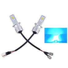 Load image into Gallery viewer, Pair 80W H3 Car Headlight 3570 2SMD LED Bulb Head Lamp 4000LM LED Chips Fog Bulb 6000K White Blue Yellow DC12V 24V