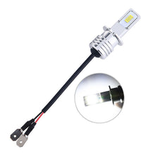 Load image into Gallery viewer, Pair 80W H3 Car Headlight 3570 2SMD LED Bulb Head Lamp 4000LM LED Chips Fog Bulb 6000K White Blue Yellow DC12V 24V