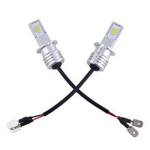 Load image into Gallery viewer, Pair 80W H3 Car Headlight 3570 2SMD LED Bulb Head Lamp 4000LM LED Chips Fog Bulb 6000K White Blue Yellow DC12V 24V