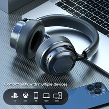 Load image into Gallery viewer, 5.1 Over-Ear Bluetooth Headphones ANC Noise Cancellation Long-Lasting Wireless Sports Headphones Type-C Charging