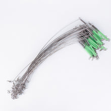 Load image into Gallery viewer, 10PCS 15/20/30/40CM Luminous Curved Blade Balance For Sea Fishing Stainless Steel Single-Blade Balance Hook Divider Fishing Gear