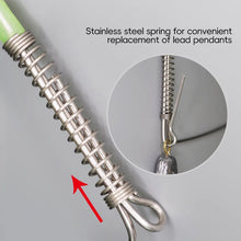 Load image into Gallery viewer, 10PCS 15/20/30/40CM Luminous Curved Blade Balance For Sea Fishing Stainless Steel Single-Blade Balance Hook Divider Fishing Gear