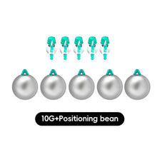 Load image into Gallery viewer, 5PCS Detachable Soft Core Anti-Injury Wire Running Lead Pendant With No-Binding Position Beans Anti-Water Running Spherical Running Lead