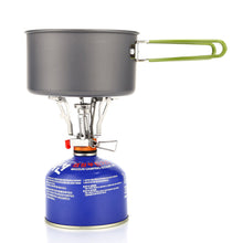 Load image into Gallery viewer, Portable Mini Folding Burner Head Integrated Outdoor Camping Stove With Burner Head Press Electronic Ignition