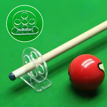 Load image into Gallery viewer, 1PC 5-Hole Billiard Cue Stroke Practice Trainer Straightness Training Acrylic Aiming Tool Billiards Accessories