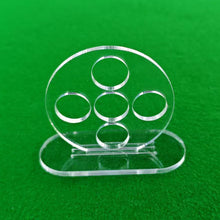 Load image into Gallery viewer, 1PC 5-Hole Billiard Cue Stroke Practice Trainer Straightness Training Acrylic Aiming Tool Billiards Accessories