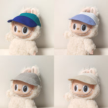 Load image into Gallery viewer, Doll Cap for Dollhouse Miniature 17cm Labubu Color Match Hat Kawaii Cute Doll Accessories Kids Girls Toys