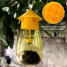 Load image into Gallery viewer, Fruit Fly Trap Killer Yellow Plastic Drosophila Trap Anti Fly Fruit Fly killer Catcher Orchard Insect Trap Pest Control Products