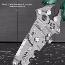 Load image into Gallery viewer, Wire Stripper Foldable Cable Cutter Stripper Pliers Multi-Function Electrician Hand Tool For Wires Cutting Crimping Winding