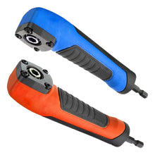 Load image into Gallery viewer, 90 Degree Right Angle Screwdriver Socket Adapter Drill Bit Corner Adapter 1/4" Hex Shank Driver Power Tool Accessories