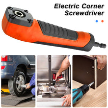 Load image into Gallery viewer, 90 Degree Right Angle Screwdriver Socket Adapter Drill Bit Corner Adapter 1/4" Hex Shank Driver Power Tool Accessories