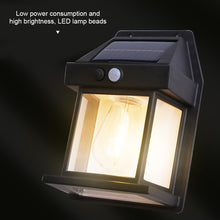 Load image into Gallery viewer, Motion Sensor Outdoor Solar Wall Lamp Waterproof Tungsten Filament Lamp Induction Lamp Household Light Garden Wall Light